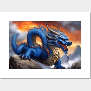 The Blue Dragon Posters and Art